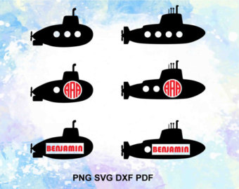 Submarine svg #5, Download drawings
