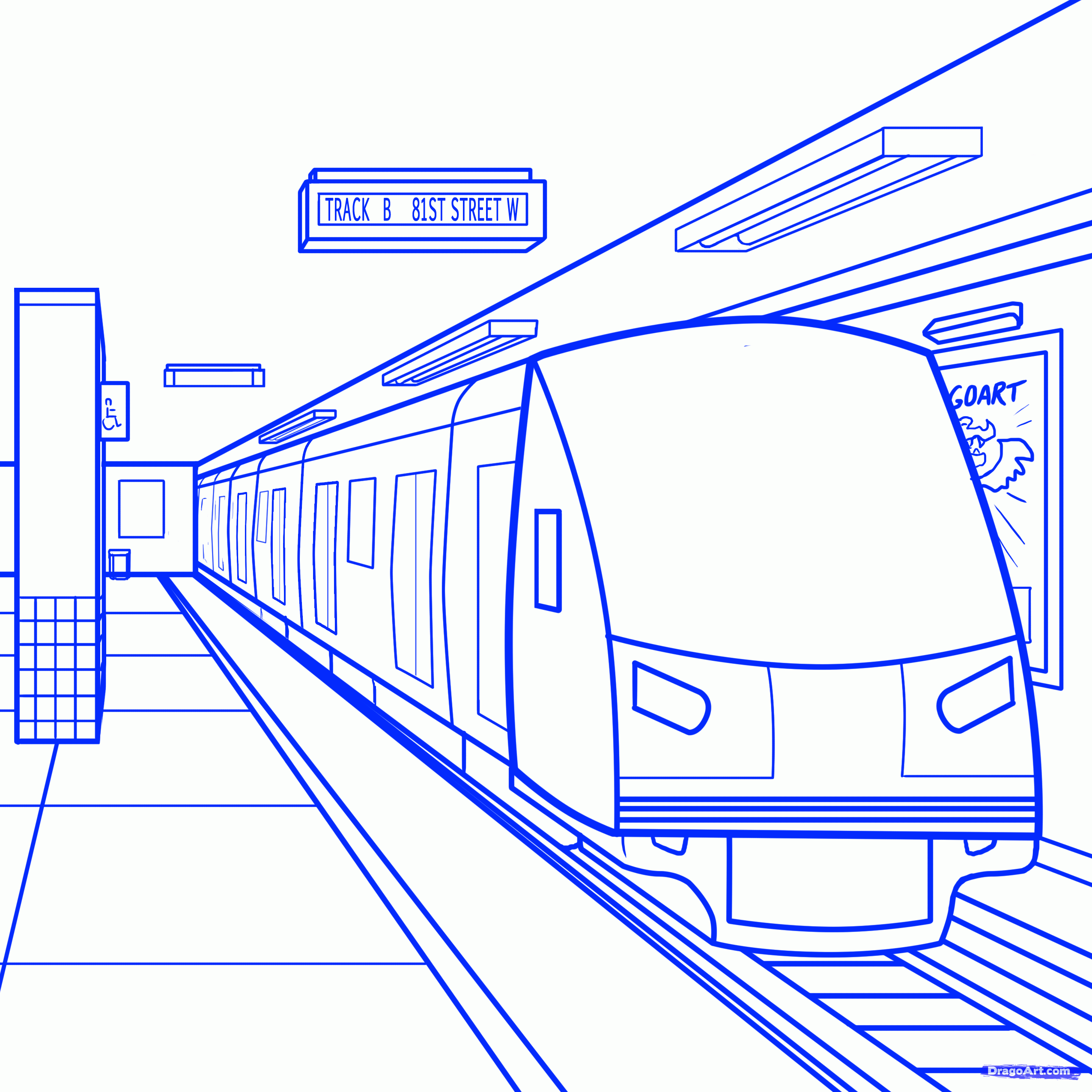 Subway coloring #6, Download drawings