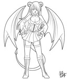Succubus coloring #5, Download drawings