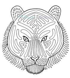 Sumatran Tiger svg #6, Download drawings