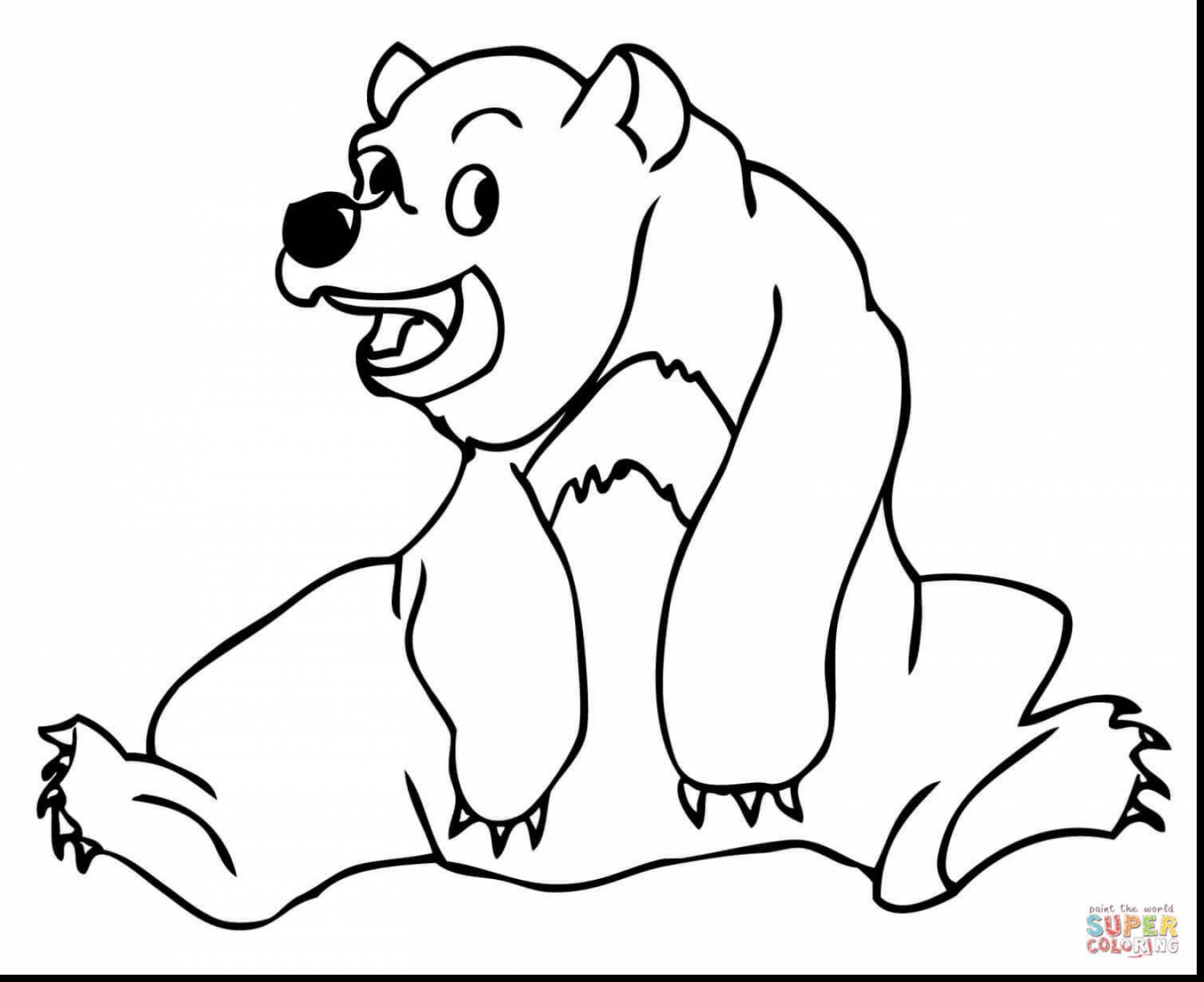 Sun Bear coloring #10, Download drawings
