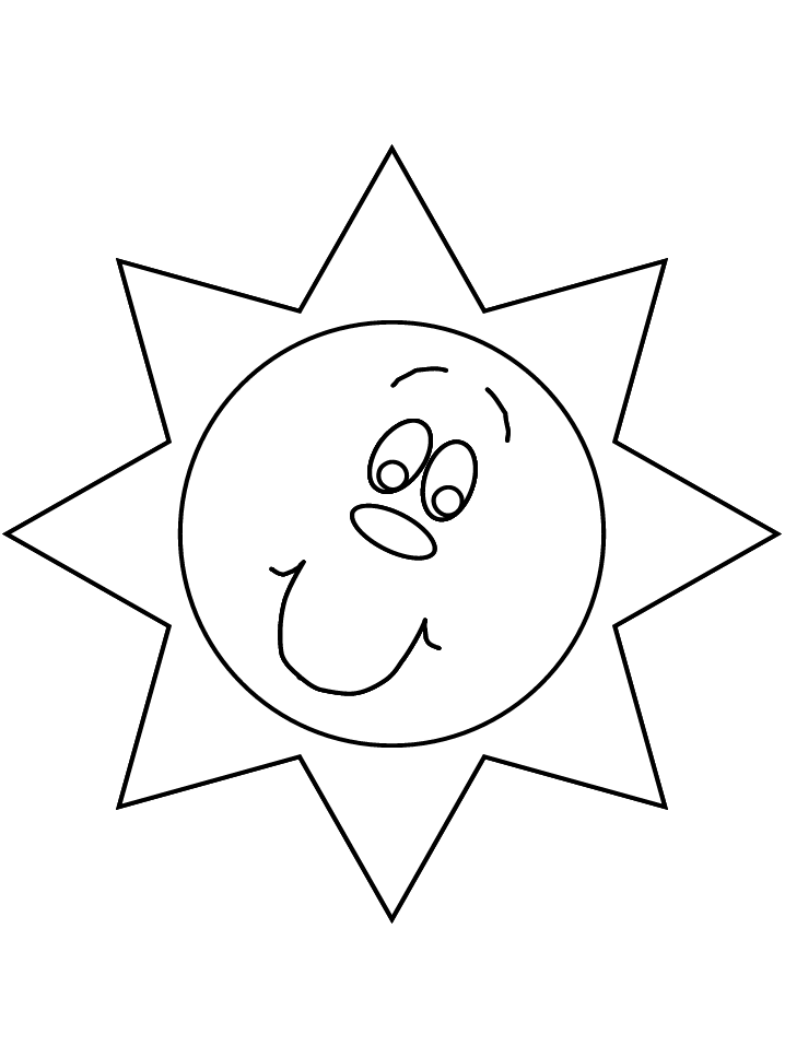 Sunshine coloring #8, Download drawings