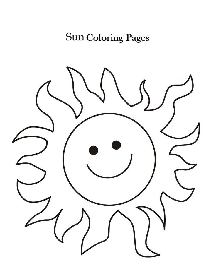 Sun coloring #15, Download drawings