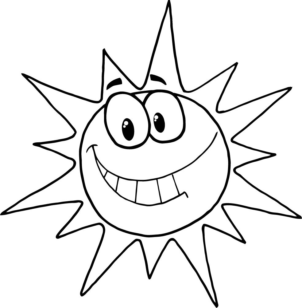 Sun coloring #16, Download drawings