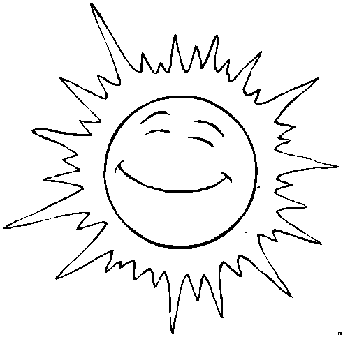 Sun coloring #4, Download drawings
