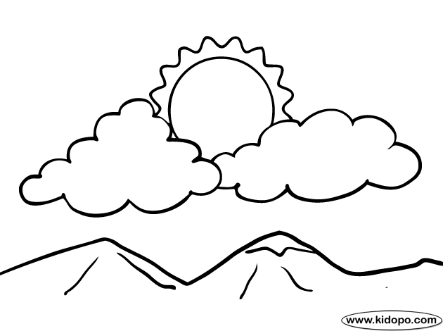 Sunny coloring #14, Download drawings