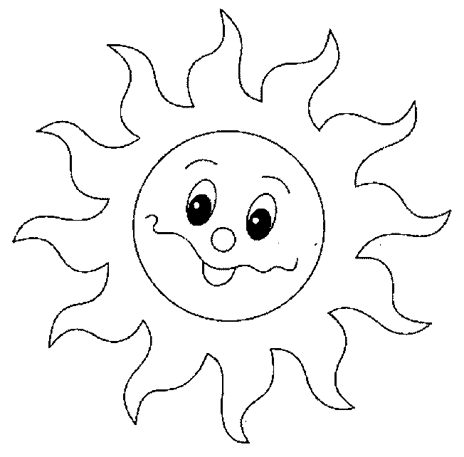 Sunshine coloring #9, Download drawings