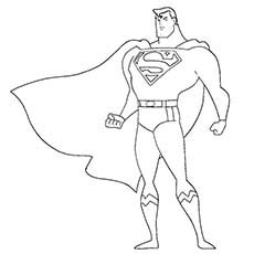 Superman coloring #20, Download drawings