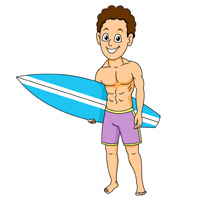 Surfer clipart #8, Download drawings
