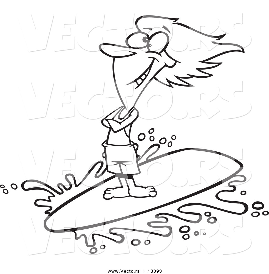 Surfer coloring #15, Download drawings