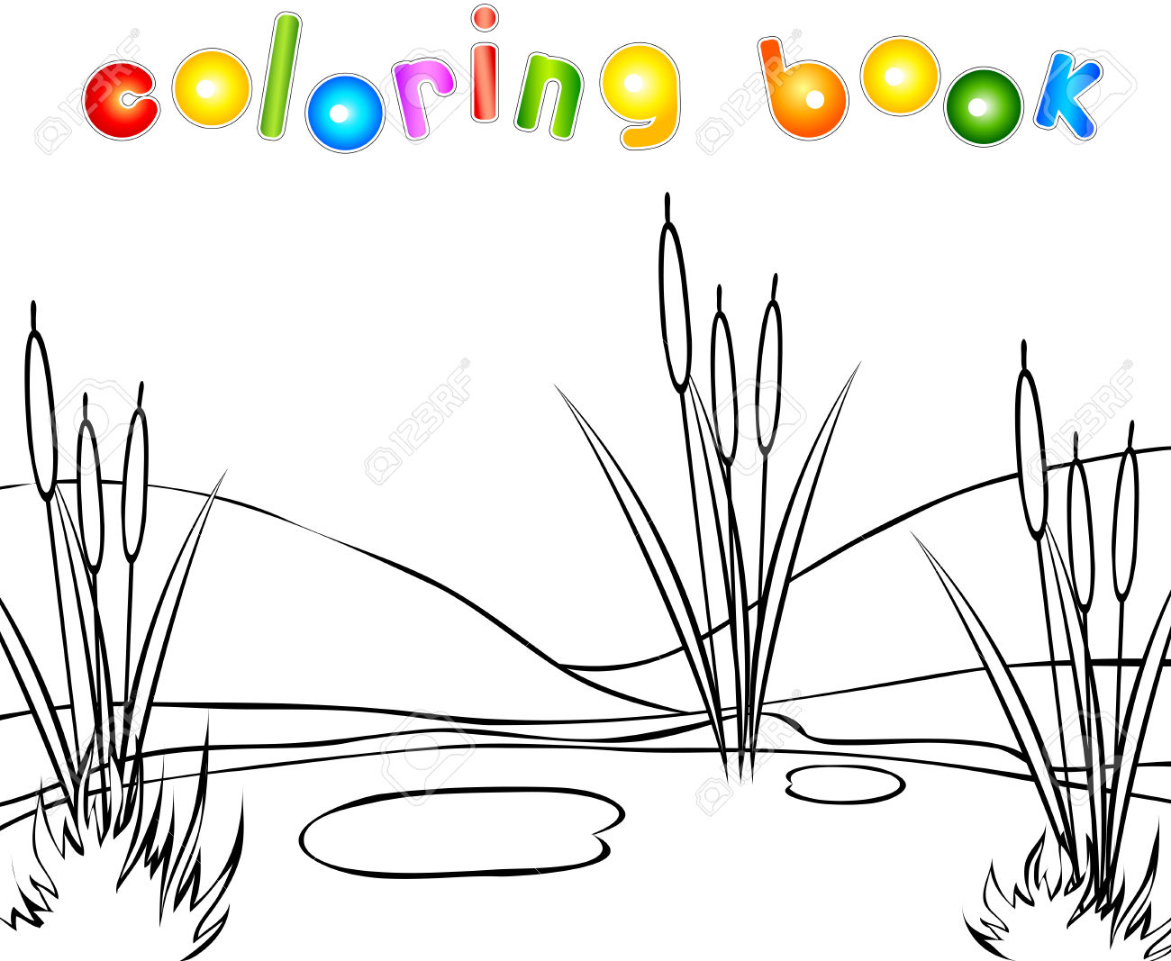 Swamp coloring #8, Download drawings