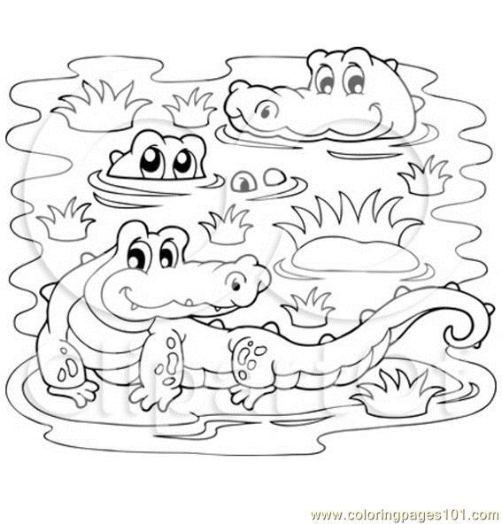 Swamp coloring #19, Download drawings