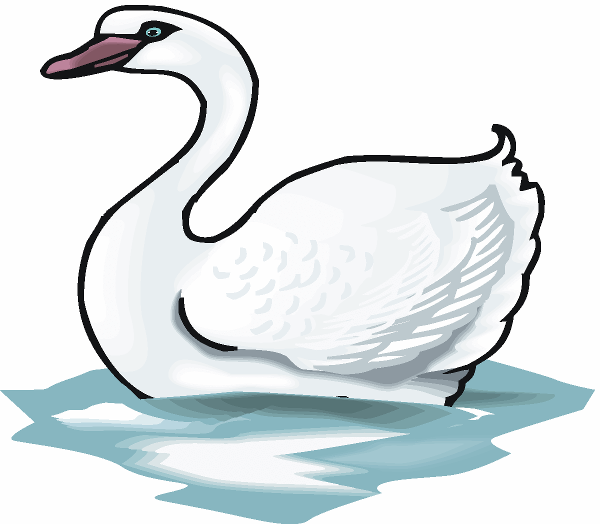 Swan clipart #16, Download drawings