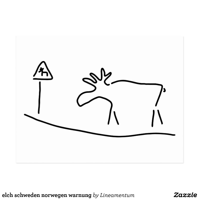 Swedish Moose coloring #13, Download drawings