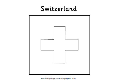 Switzerland coloring #3, Download drawings