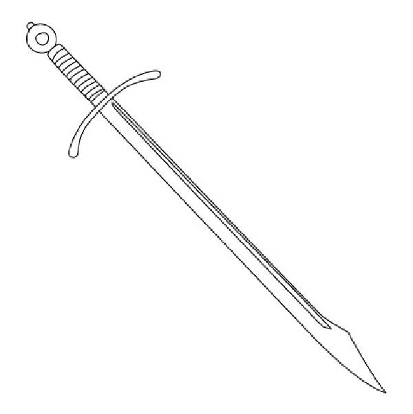 Sword coloring #3, Download drawings
