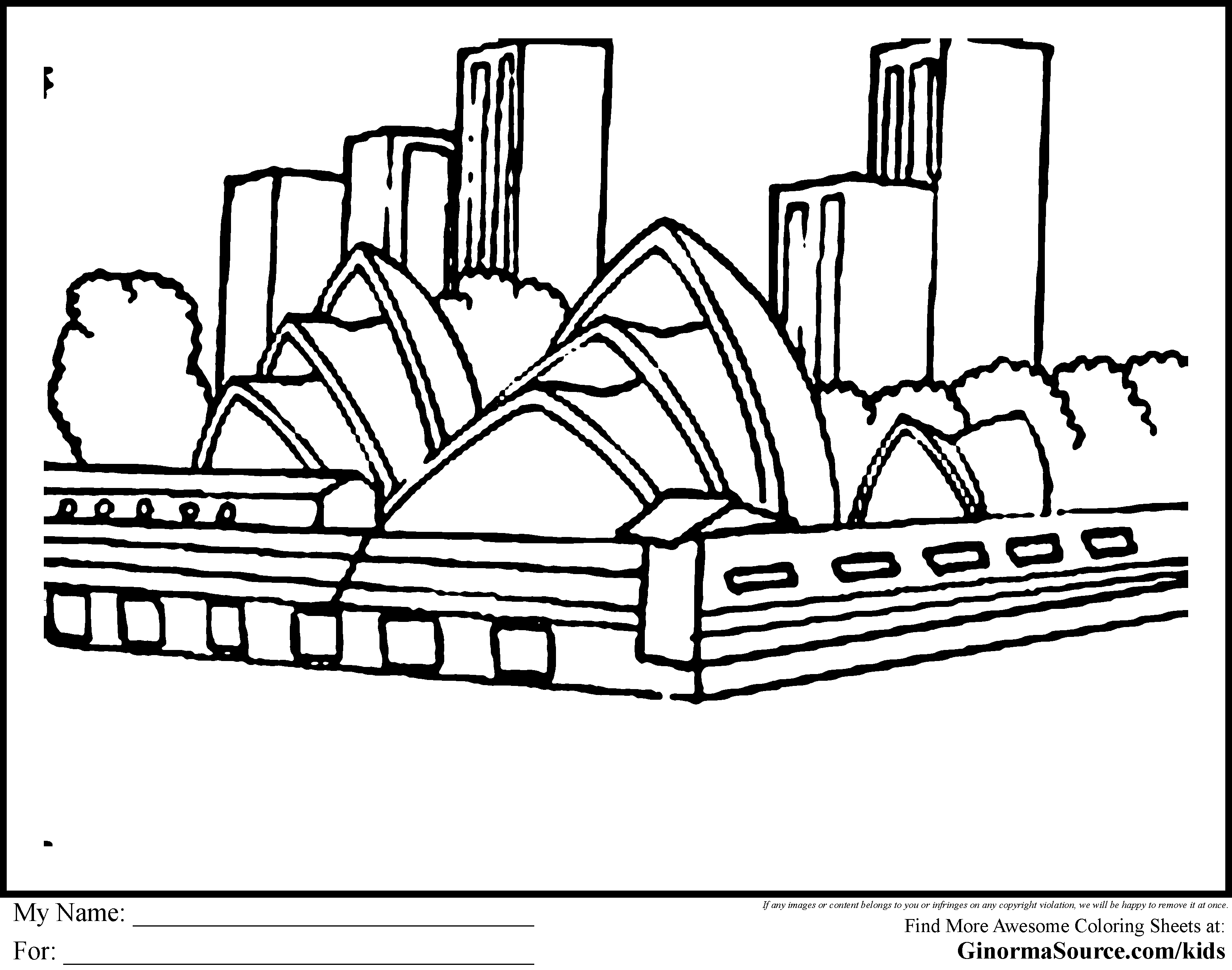 Sydney coloring #7, Download drawings