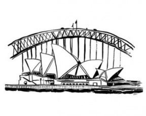 Sydney Harbour Bridge clipart #5, Download drawings