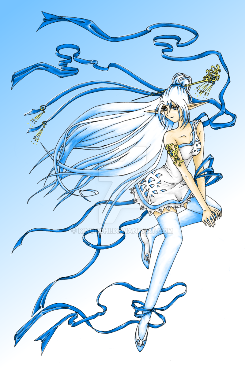 Sylph coloring #2, Download drawings