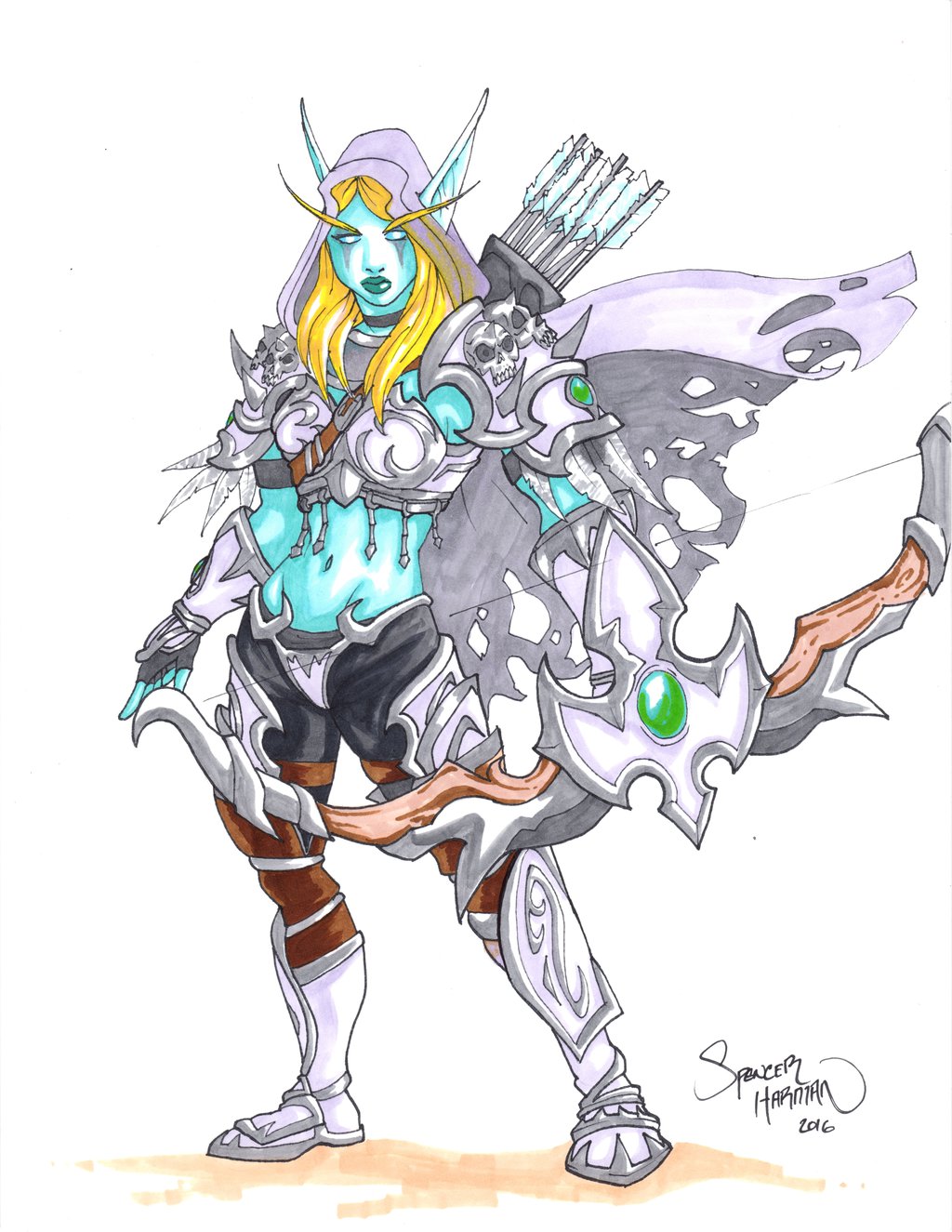 Sylvanas Windrunner clipart #15, Download drawings