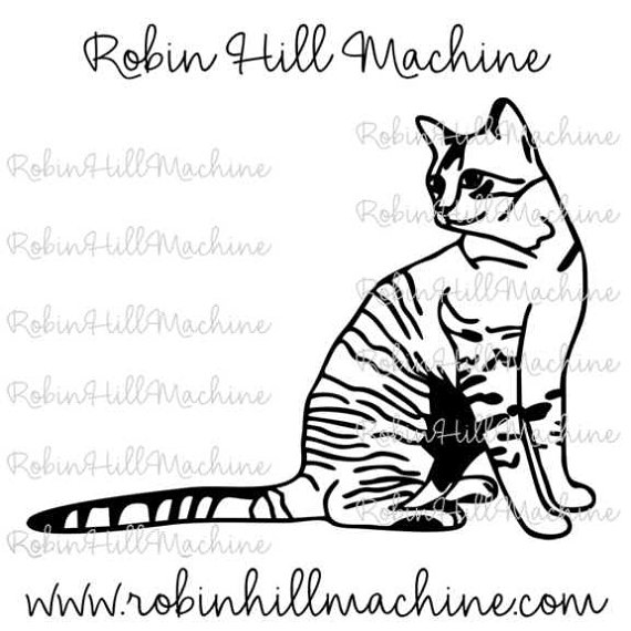 Tabby Cat svg #11, Download drawings