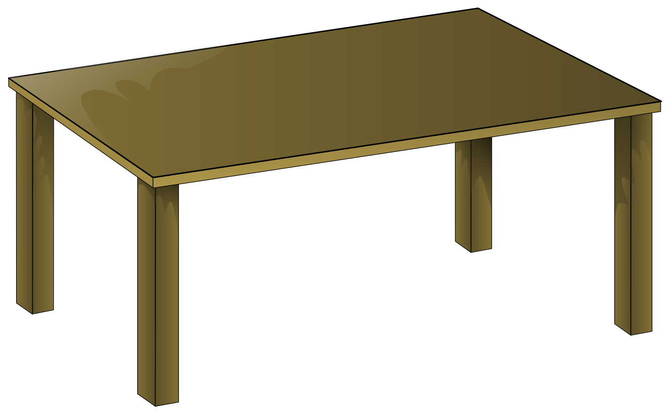 Table clipart #2, Download drawings