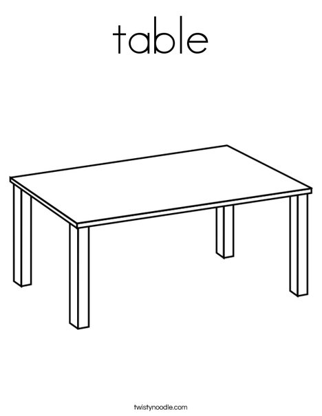 Table coloring #20, Download drawings