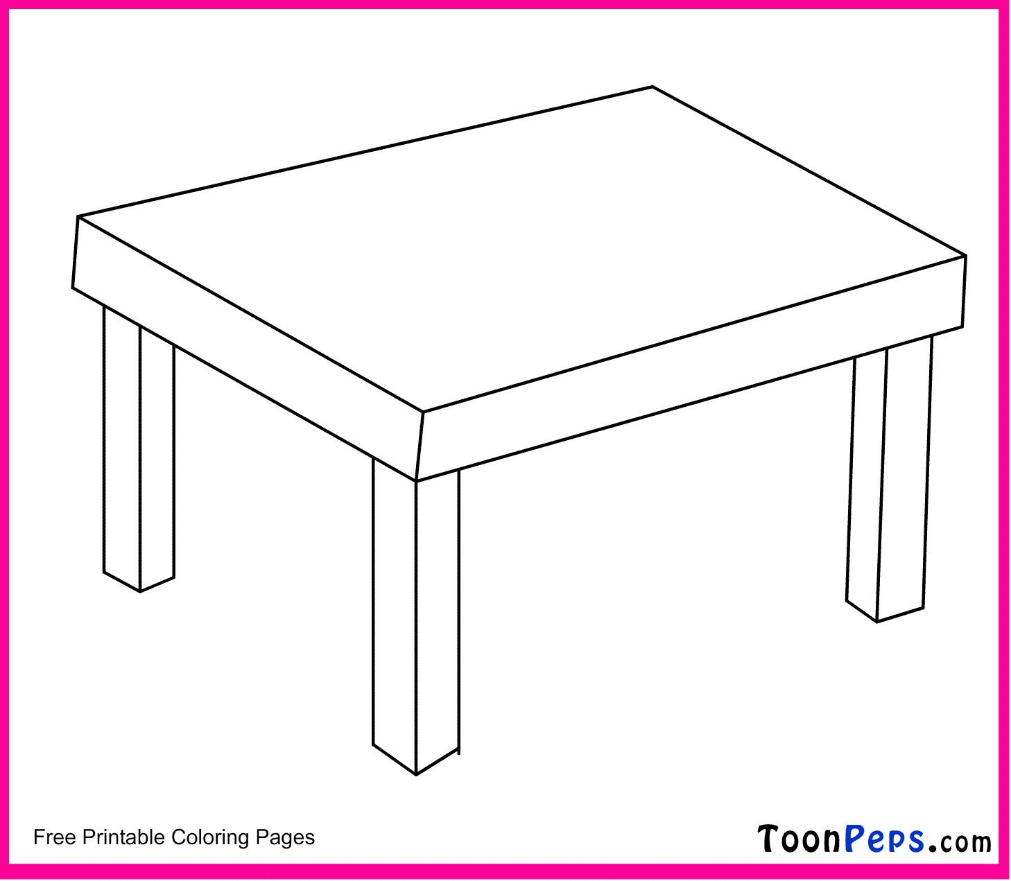 Table coloring #11, Download drawings