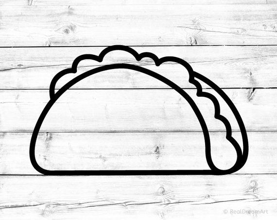 taco svg #925, Download drawings
