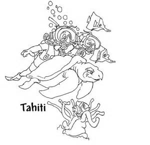 Tahiti coloring #15, Download drawings
