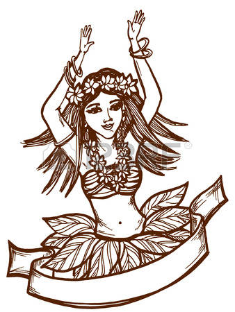 Tahiti coloring #4, Download drawings