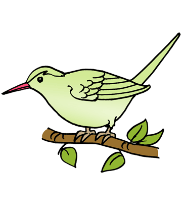 Tailorbird coloring #1, Download drawings