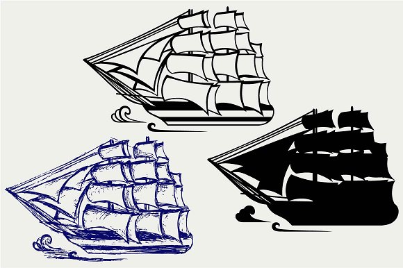 Tall Ship svg #1, Download drawings
