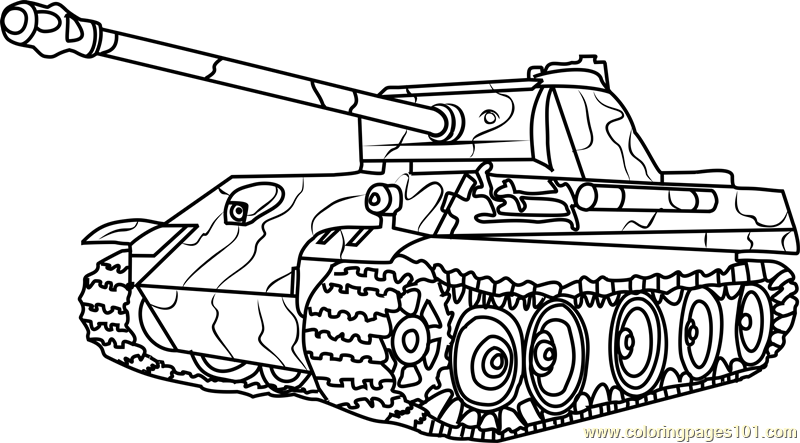 Tank coloring #8, Download drawings
