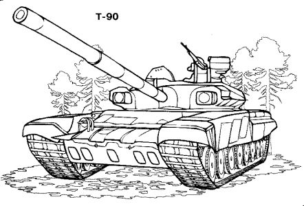 Tank coloring #3, Download drawings