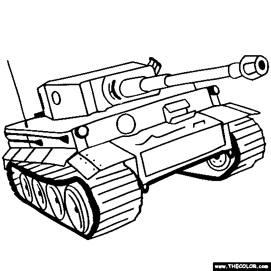 Tank coloring #19, Download drawings