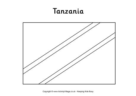 Tanzania coloring #14, Download drawings