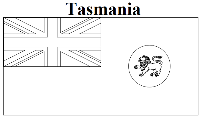Tasmania coloring #10, Download drawings