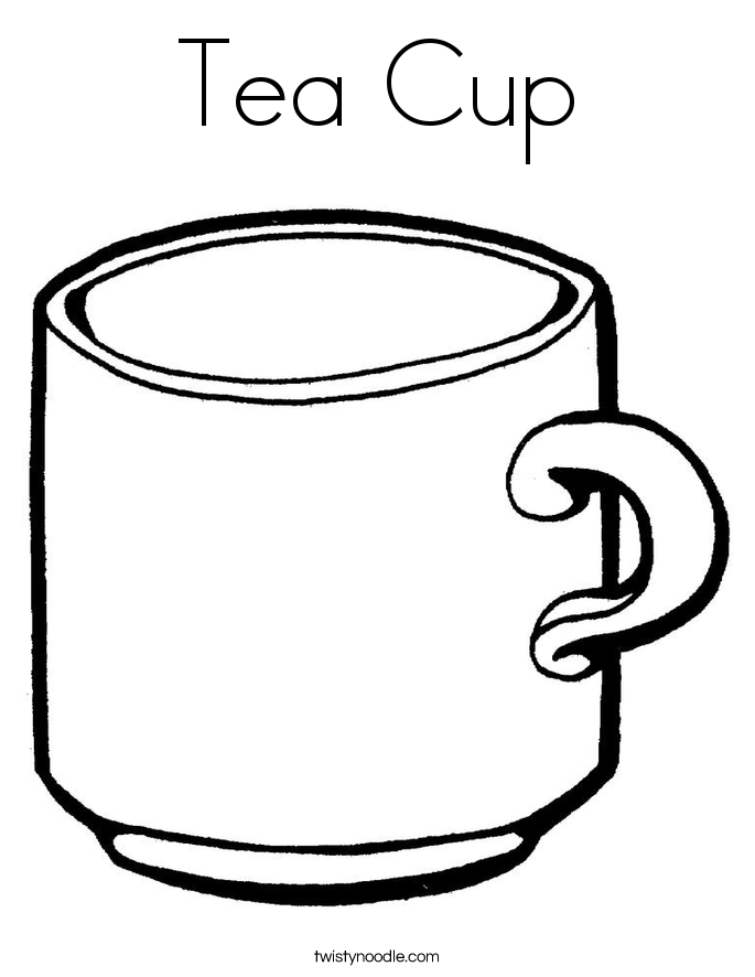 Tea coloring #8, Download drawings