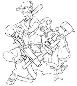 Team Fortress 2 coloring #17, Download drawings