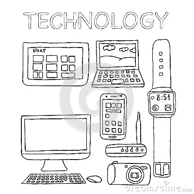 Technology coloring #14, Download drawings