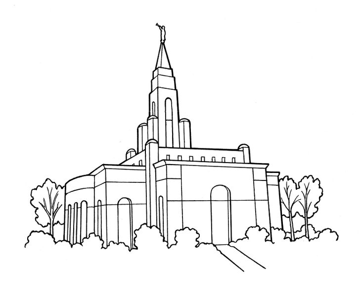 Temple coloring #14, Download drawings