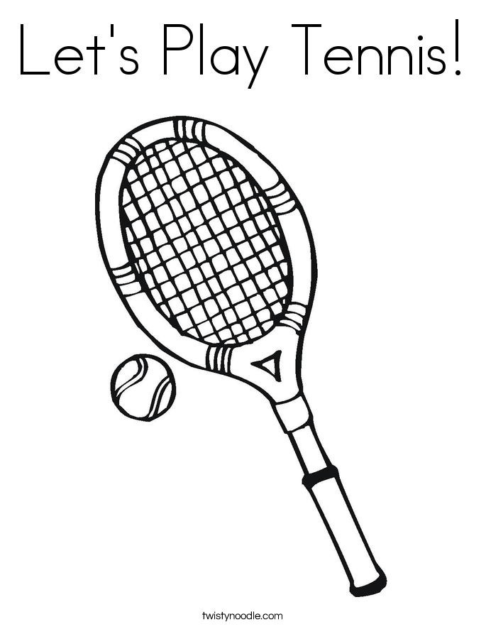Tennis Ball coloring #14, Download drawings