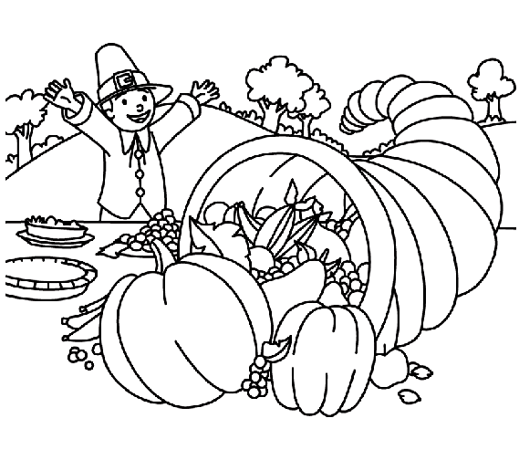 ThanksGiving coloring #3, Download drawings