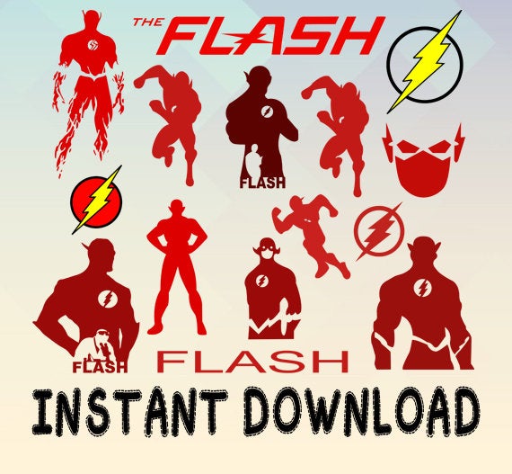 the flash svg #701, Download drawings