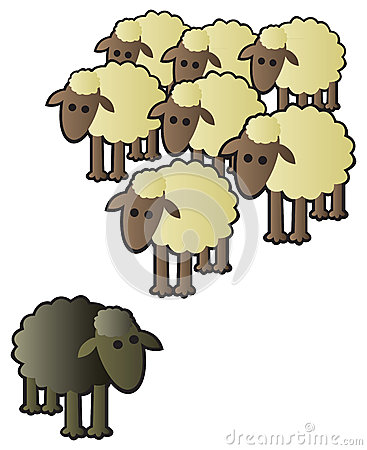 The Flock clipart #11, Download drawings