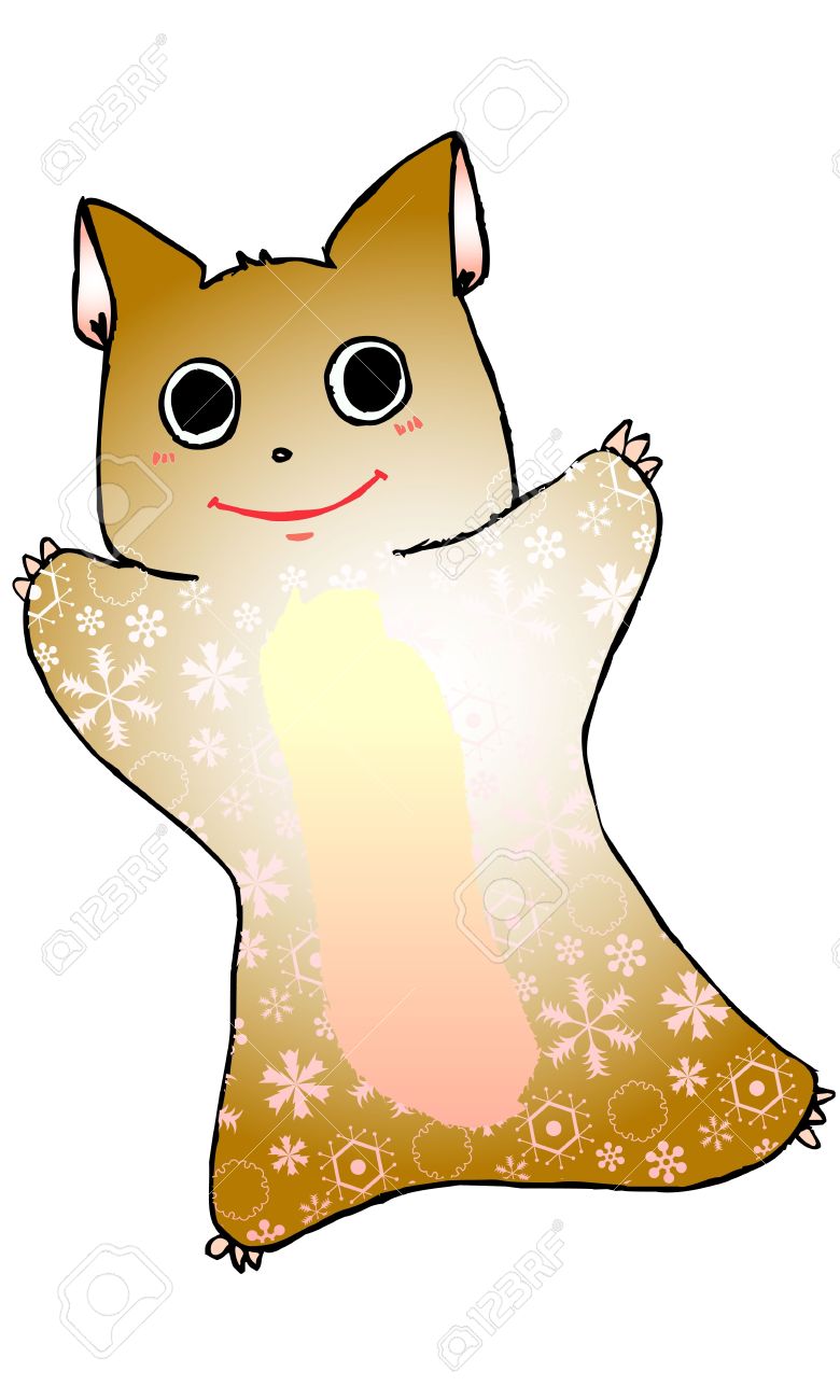 The Japanese Dwarf Flying Squirrel clipart #13, Download drawings