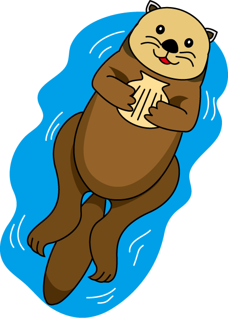 The Otter clipart #15, Download drawings