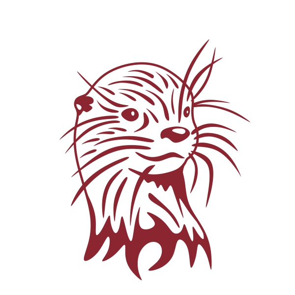 The Otter svg #8, Download drawings