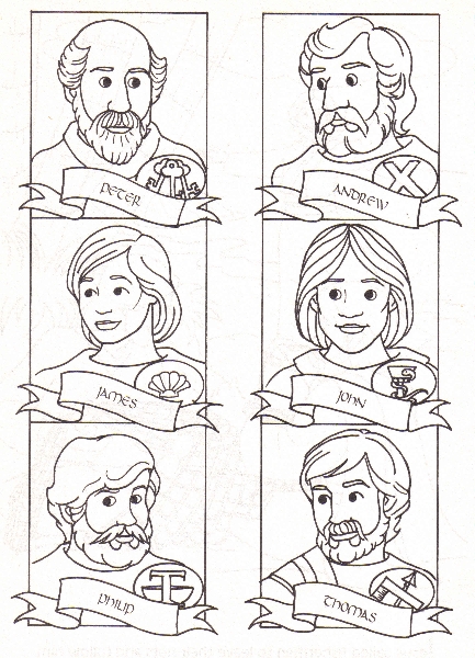 The Twelve Apostles clipart #20, Download drawings